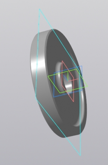 3D-чертеж колеса