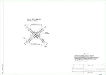 Комплект чертежей строительства автоцентра для выполнения операций технического обслуживания и ремонта транспортных средств