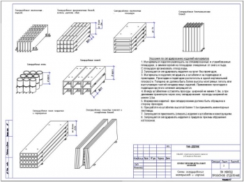 6.	Схемы складирования материалов и изделий А3